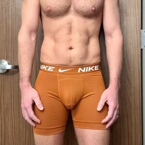 Nike Dri-FIT Ultra Comfort Boxer Brief | Small | Orange